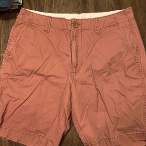 Old Navy Pink Flat Front Shorts